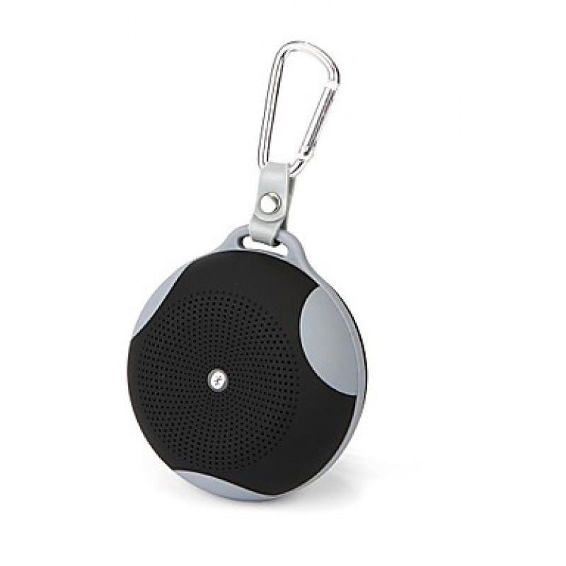 BTS-06 Super Mini Portable Hands-free Bluetooth Wireless Speaker with Metal Buckle Support TF Card  