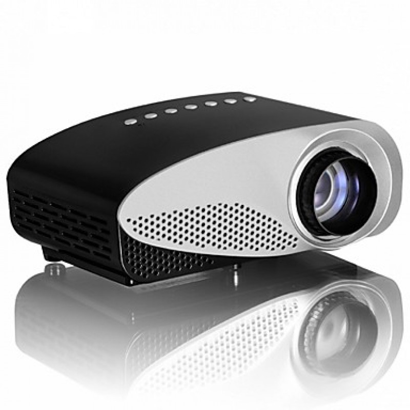 new GP8S best price HDMI VGA SD led portable mini projector  