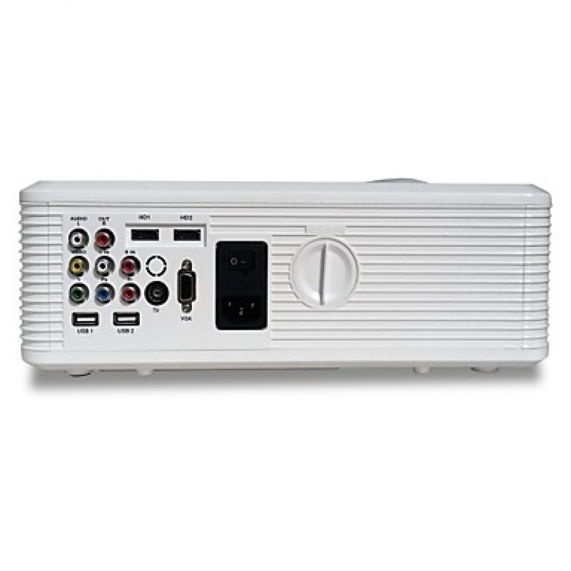 CL720 HD LCD Projector Led Lighting with 2HDMI 2USB Speakers  