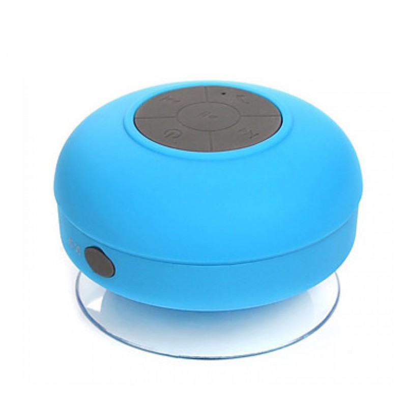 Wireless bluetooth speaker 2.0 channel Portable Outdoor Shower waterproof water resistant Mini