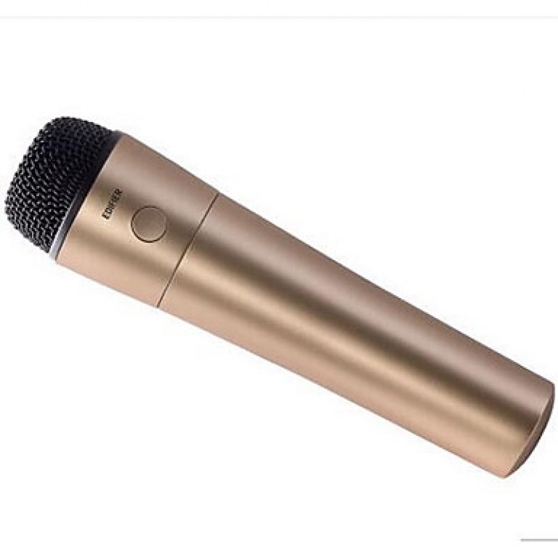 MF500car Wireless Karaoke Microphone 3.5mm Gold