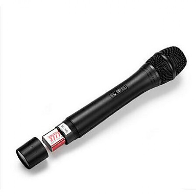 MW3600 Wireless Karaoke Microphone USB Black