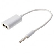 3.5mm Double Jack For MP3,MP4,Mobile Phone  