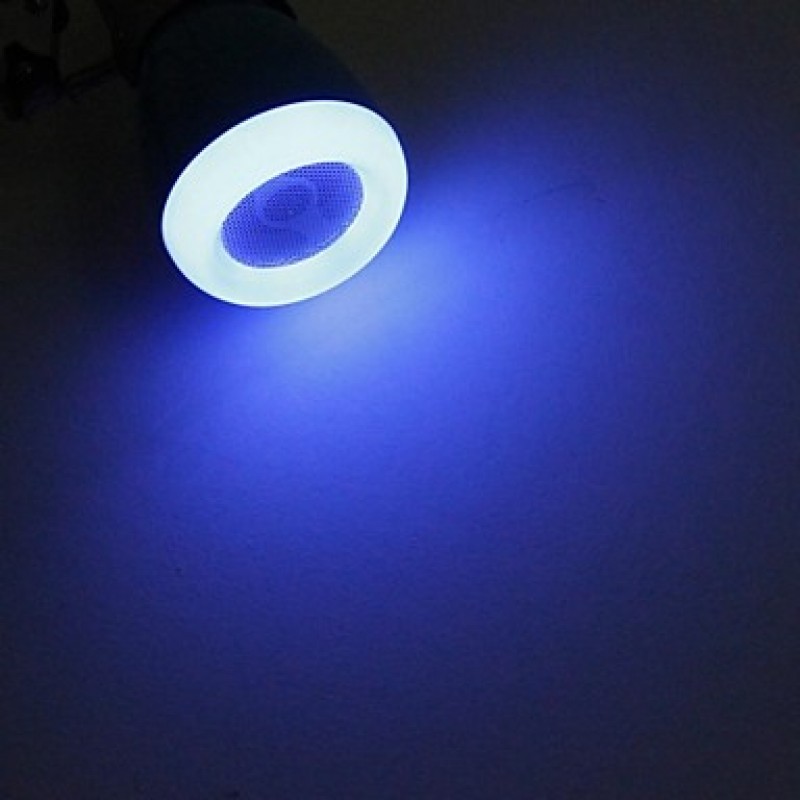 Bluetooth 3.0 Speaker E27 Base RGB 9W LED Bulb Music Lamp with Remote Controller (AC 90V~240V)  