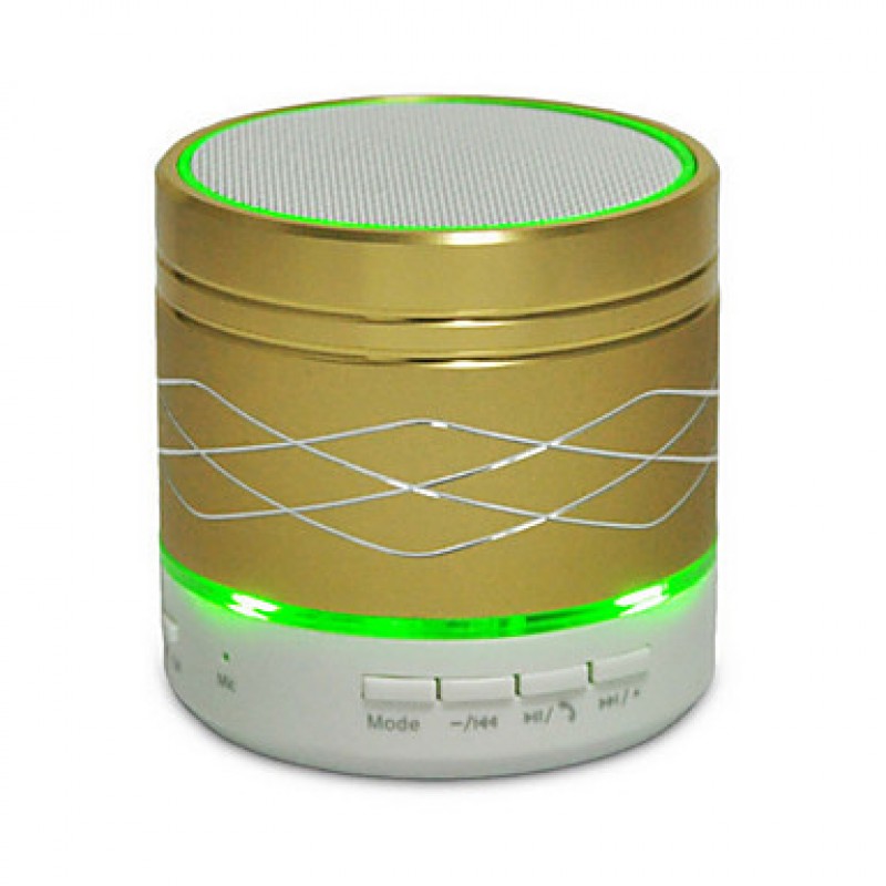 Colorful LED Lights Blazing Dynamic Mobile Computer Wireless Bluetooth Stereo Subwoofer