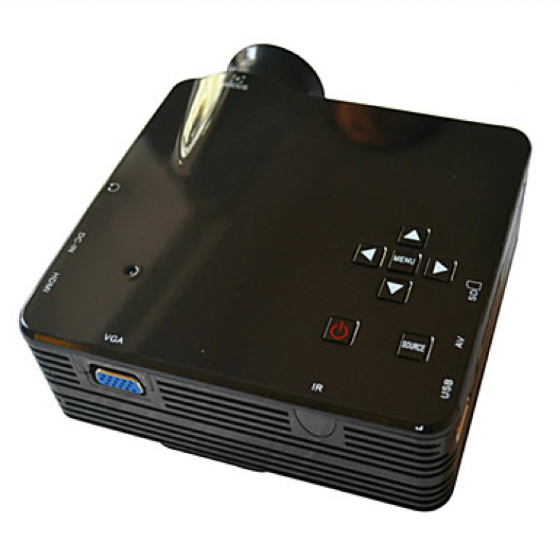 320x240 500 LM Mini Home Entertainment LCD Projector with HDMI Input  