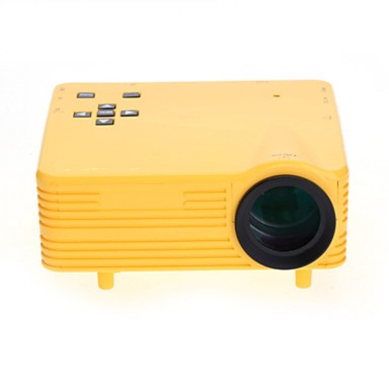 LED1018 Newest Home Theater Projector LED Multimedia Portable Video Pico Micro Mini Projector  