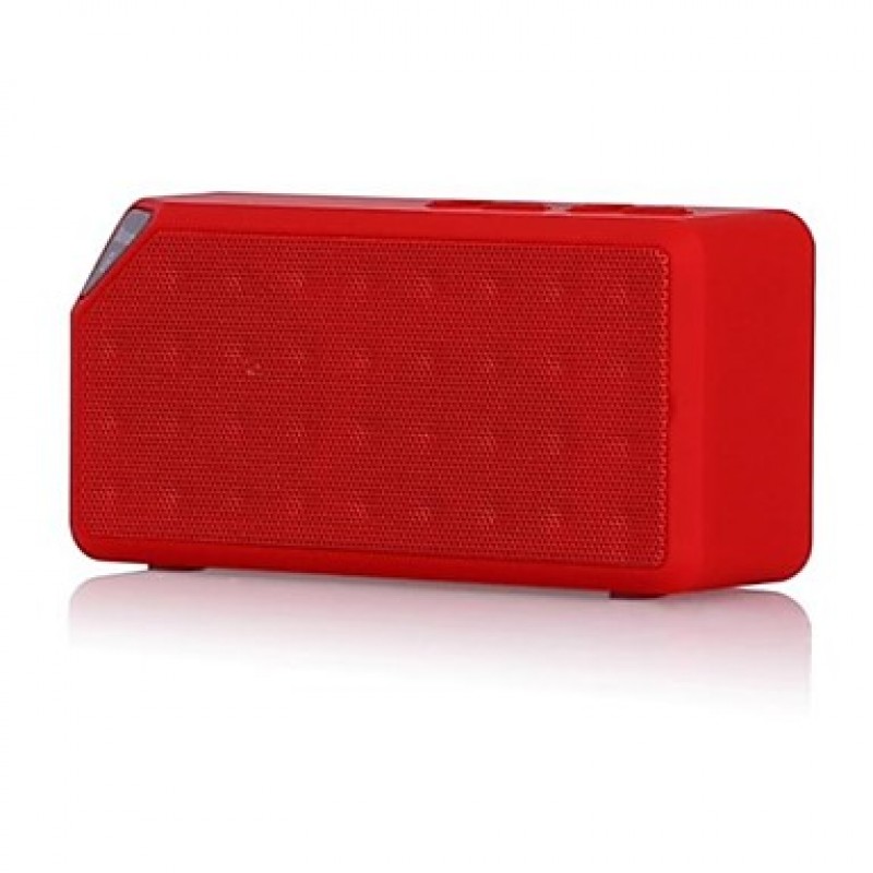 Portable Bluetooth Speaker with MicroSD Card Slot USB Slot Microphone Assorted Color  