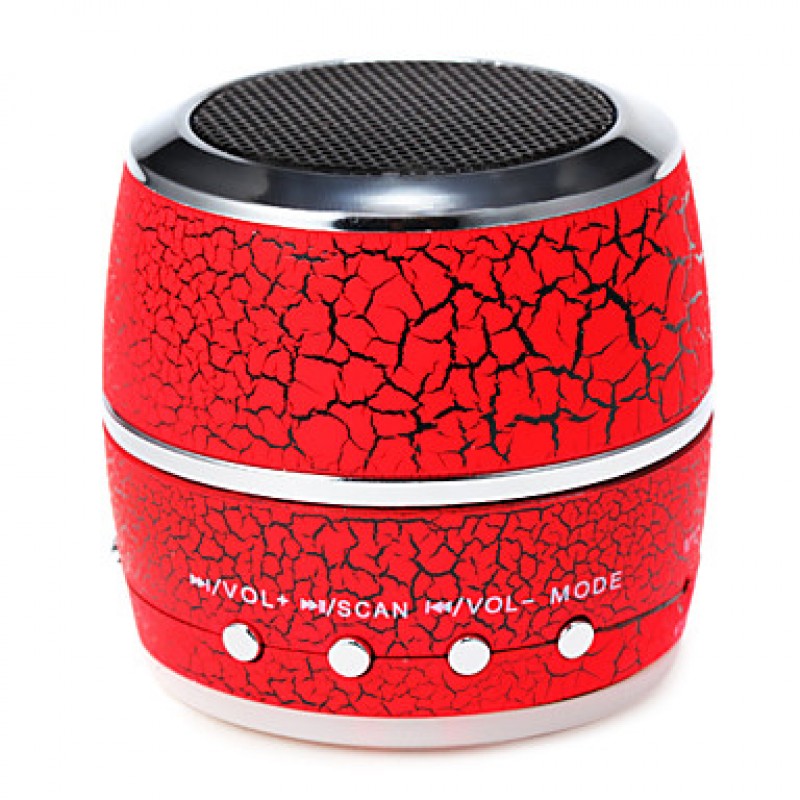 HR-199 High Quality Bluetooth Crack Shape Mini Speaker(Assorted color)  