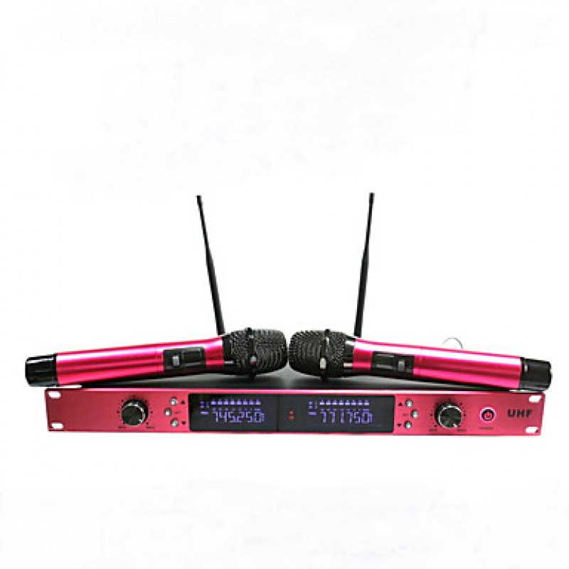 Metal Wireless Microphone with Screen 100M Distanc...