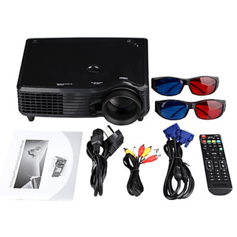 Home Theater Projector 3000Lumens Lumens (1280x800) 3D LED  