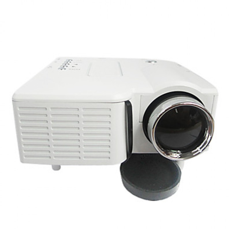 Mini LED Projector 400Lumens 320x240 with VGA USB ...