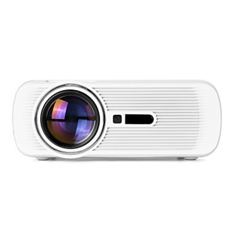 FHD 1080P Supported 1000LM Mutimedia Home Theater Mini LED Projector w/ ATV, HDMI, VGA, USB 2.0, AV, SD  