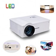3200 Lumens LCD Projector with HDMI Input TV Tuner...