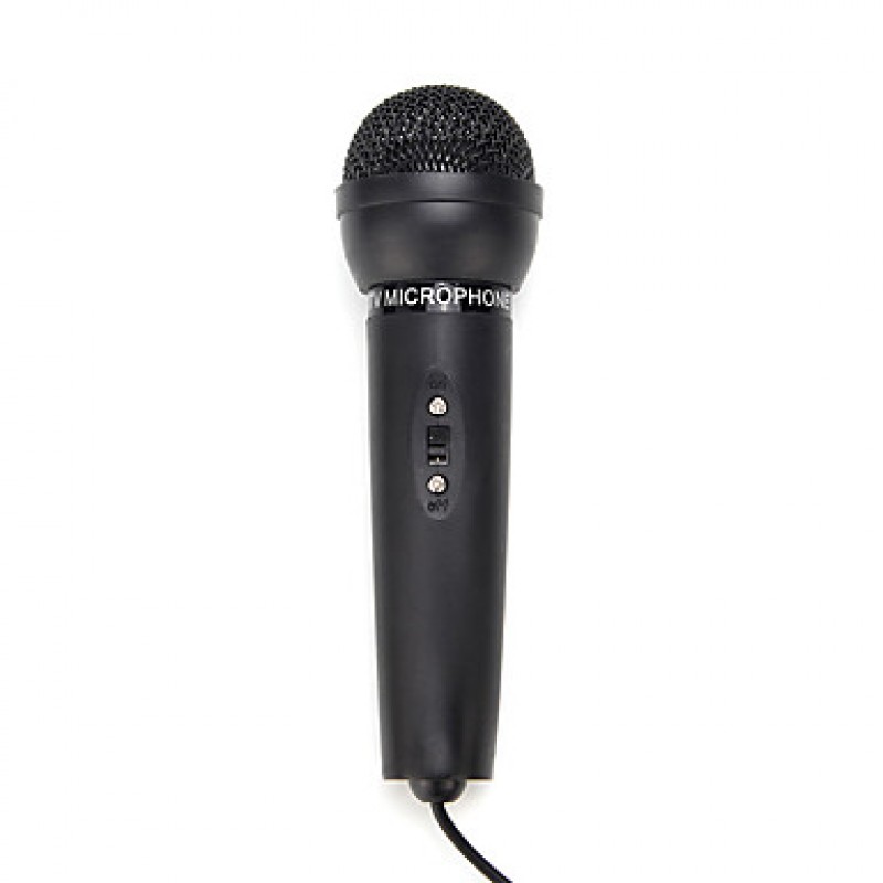 Hot saleAudio Sound Recording Condenser Microphone with Shock Mount Holder Clip with locking knob 3.5mm aux jack Mobile phone microphone