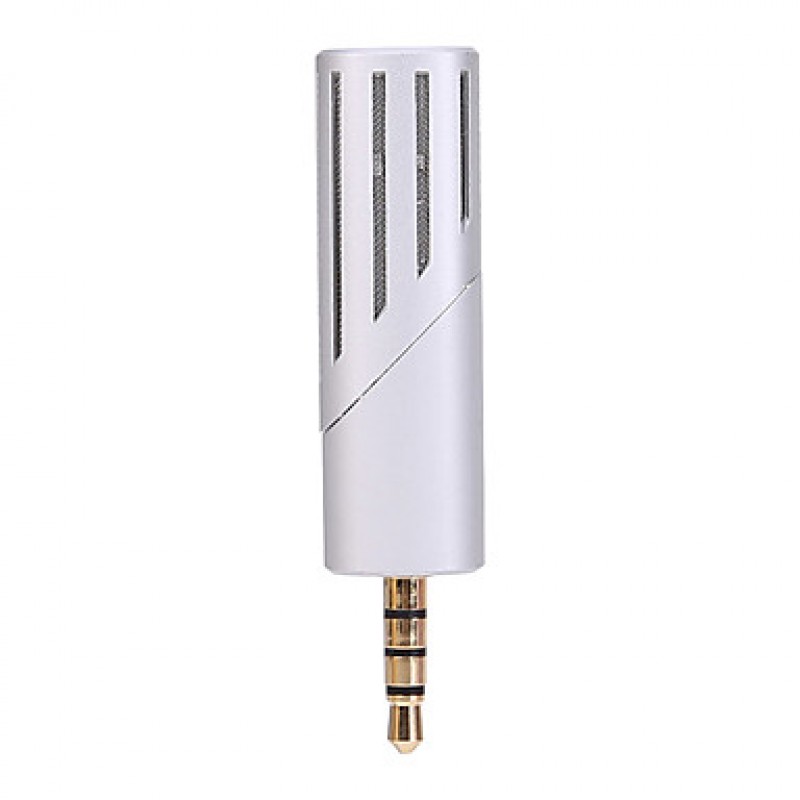 Professional Mic Super small size rotatable R1 Mini Condenser Microphone Mobile Phone Microphone Record for talk recording