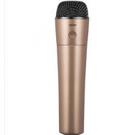 MF500car Wireless Karaoke Microphone 3.5mm Gold