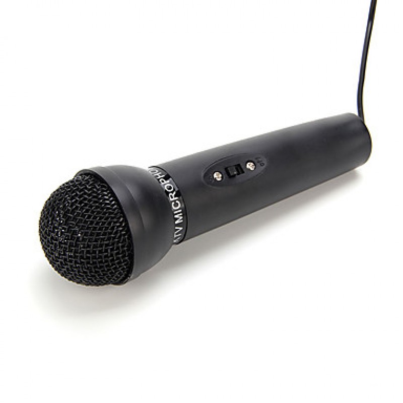 Hot saleAudio Sound Recording Condenser Microphone with Shock Mount Holder Clip with locking knob 3.5mm aux jack Mobile phone microphone