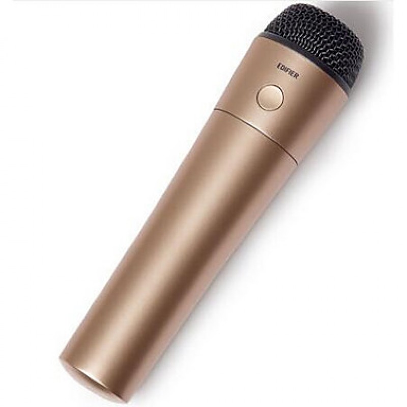 MF500car Wireless Karaoke Microphone 3.5mm Gold