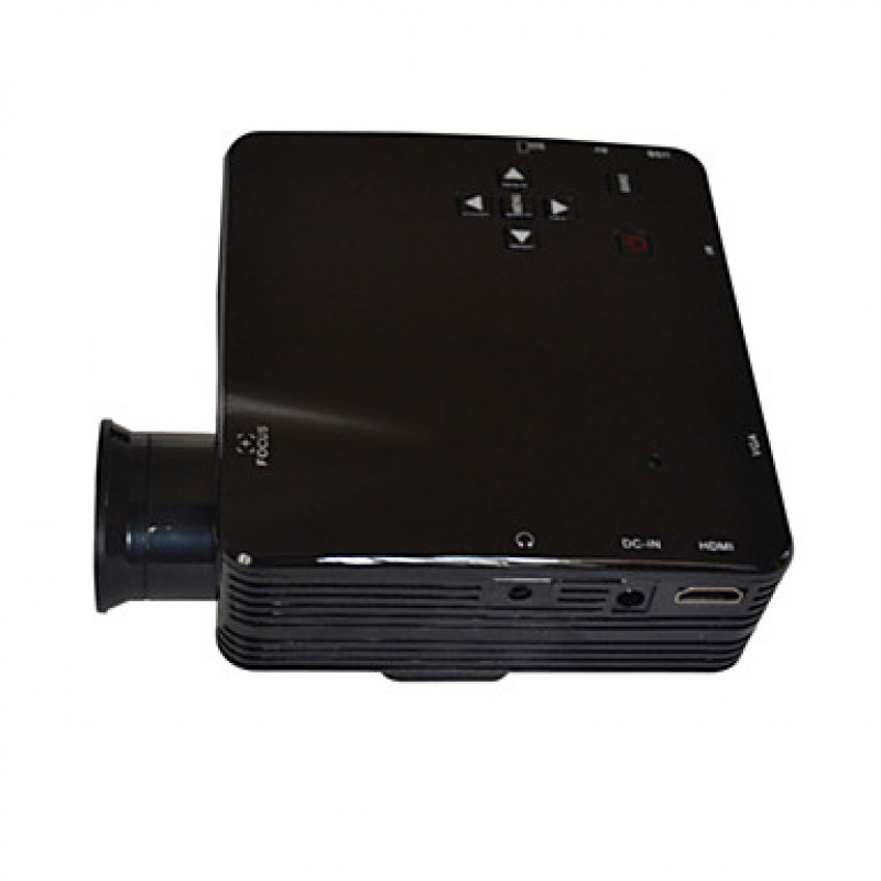 320x240 500 LM Mini Home Entertainment LCD Projector with HDMI Input  