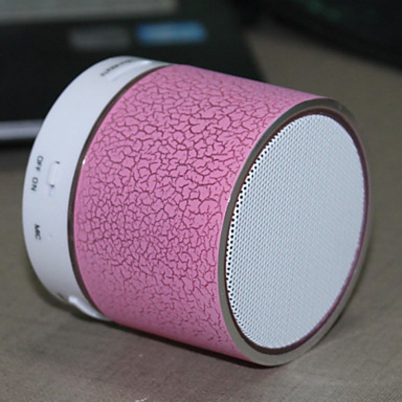 LED MiNi Bluetooth Speaker Micro SD Mic USB AUX Portable Handfree for iPhone Samsung and Other Cellphone  