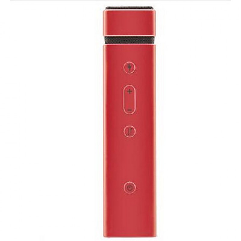 M1 Wired Karaoke Microphone 3.5mm Red For Cellphone