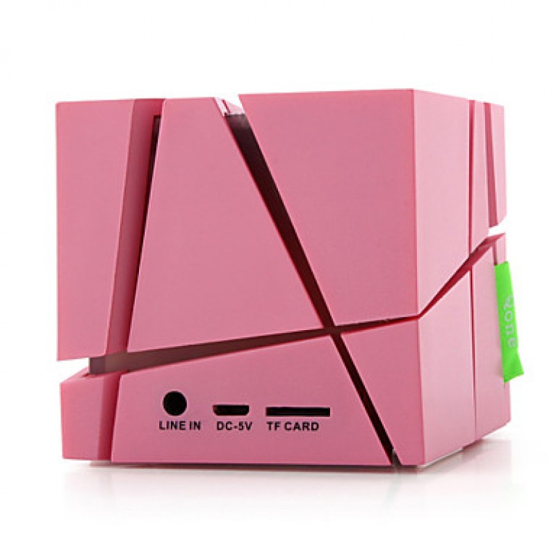 Qone Magic Cube Colorful Wireless Bluetooth Speaker with Mic Handsfree  