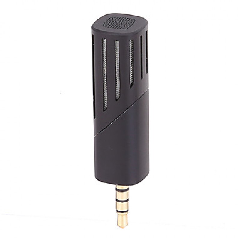 Professional Mic Super small size rotatable R1 Mini Condenser Microphone Mobile Phone Microphone Record for talk recording