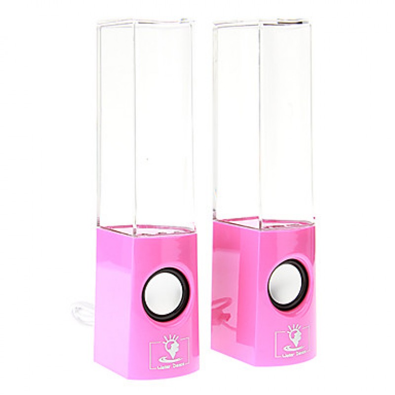 Dancing Water USB Hi-Fi Stereo Speaker for Computer MP3 Phone iPhone (Lileng 301)  