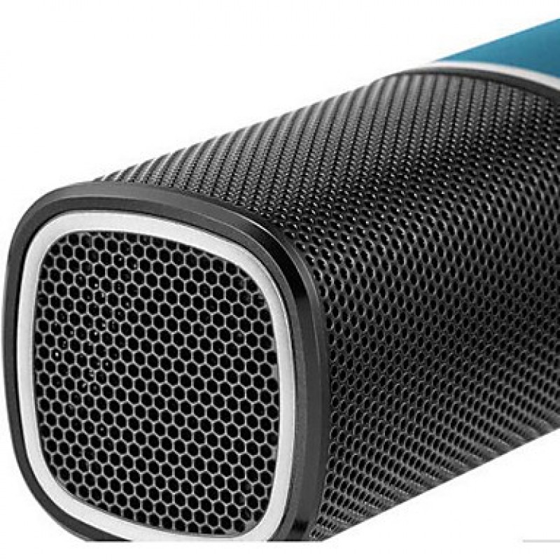  AQUA Wired Karaoke Microphone 3.5mm Blue For Cellphone