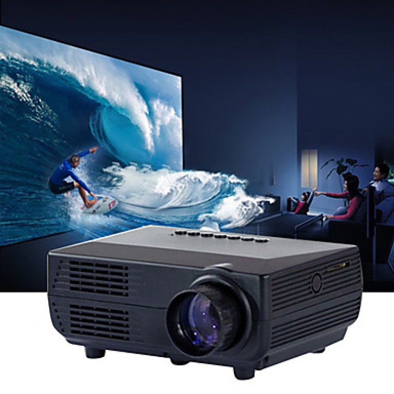 HD LED Home 3D Multimedia Projector LCD Development  