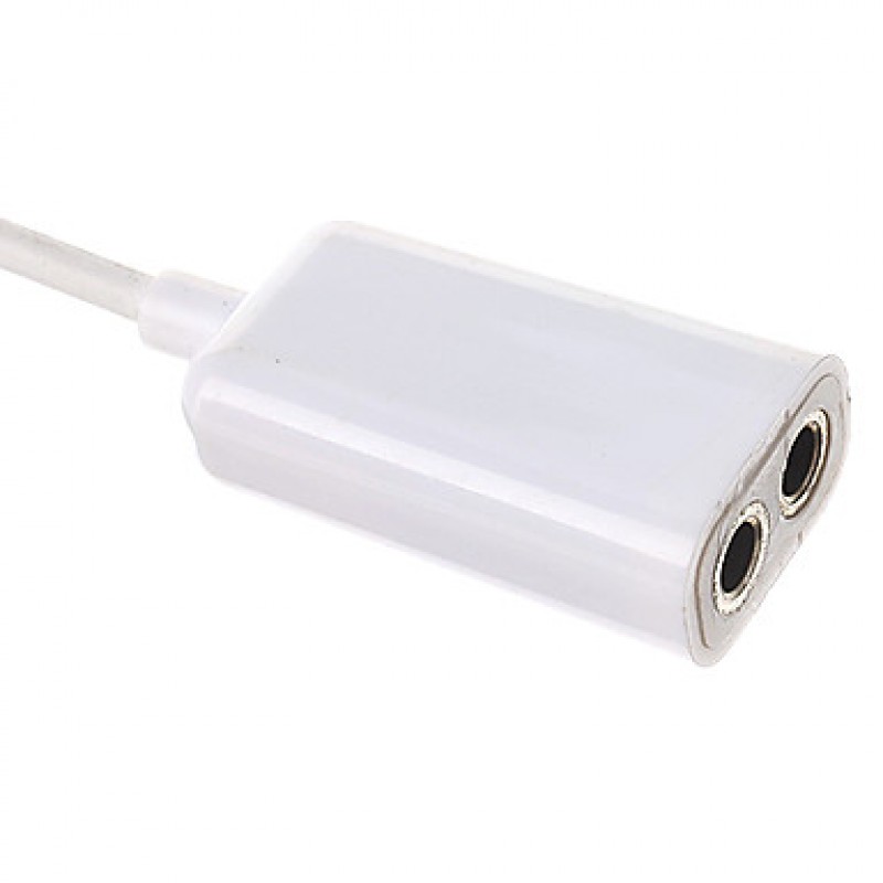 3.5mm Double Jack For MP3,MP4,Mobile Phone  