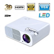 LED 3D Home Theater Business Projector 3000 Lumens...