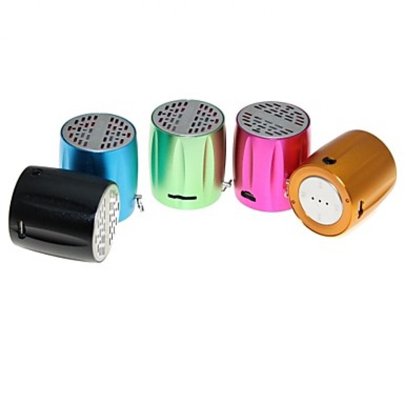 S-Y18 Hi-Fi MiNi Speaker Micro SD TF  for iPhone Samsung and Other Cellphone(Assorted Color)  