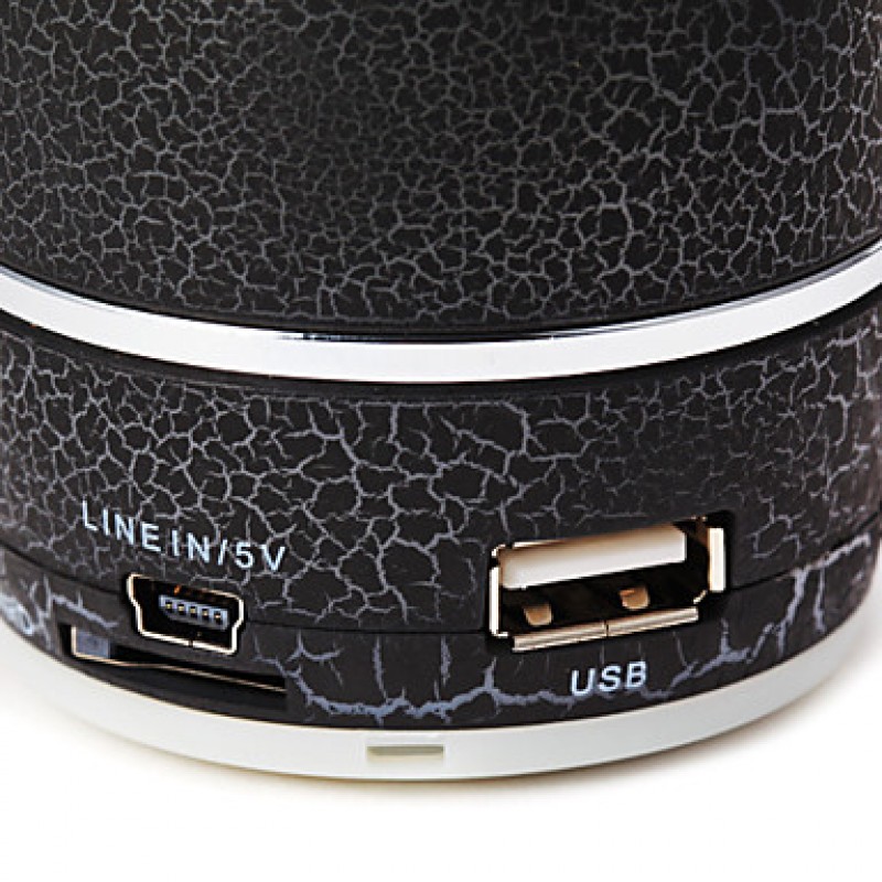 HR-199 High Quality Bluetooth Crack Shape Mini Speaker(Assorted color)  