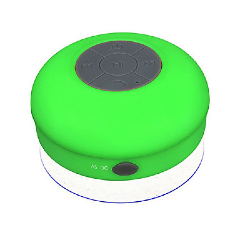 Wireless bluetooth speaker 2.0 channel Portable Outdoor Shower waterproof water resistant Mini