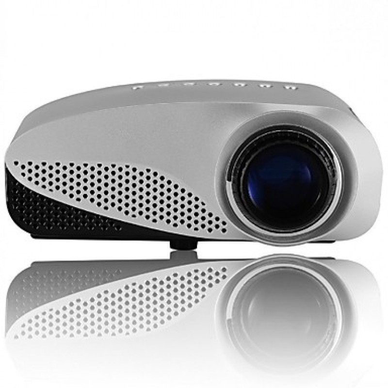 new GP8S best price HDMI VGA SD led portable mini projector  